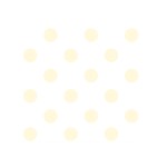 Polka Dots - Cornsilk Yellow on White Greeting Card 5  x 7 