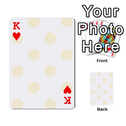 King Polka Dots Front - HeartK