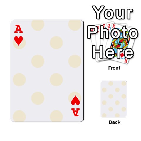 Ace Polka Dots Front - HeartA