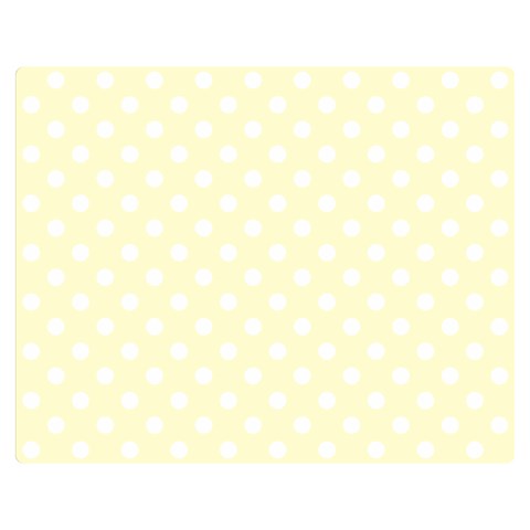 Polka Dots 60 x50  Blanket Front