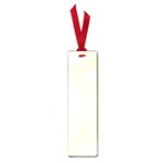 Polka Dots - White on Cream Yellow Small Book Mark