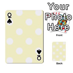 Queen Polka Dots Front - SpadeQ
