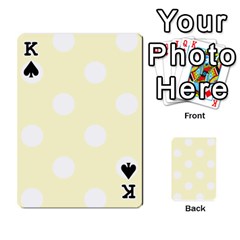 King Polka Dots Front - SpadeK