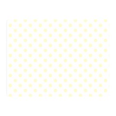 Polka Dots 35 x27  Blanket Back
