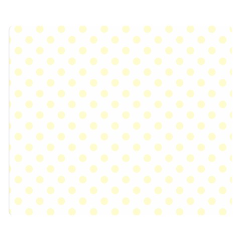 Polka Dots 50 x40  Blanket Back