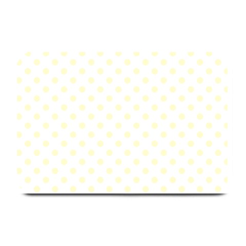 Polka Dots 18 x12  Plate Mat