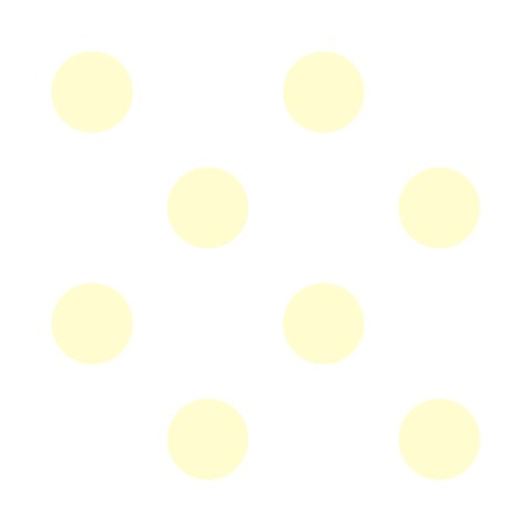 Polka Dots 3.75 x3.75  Memopad