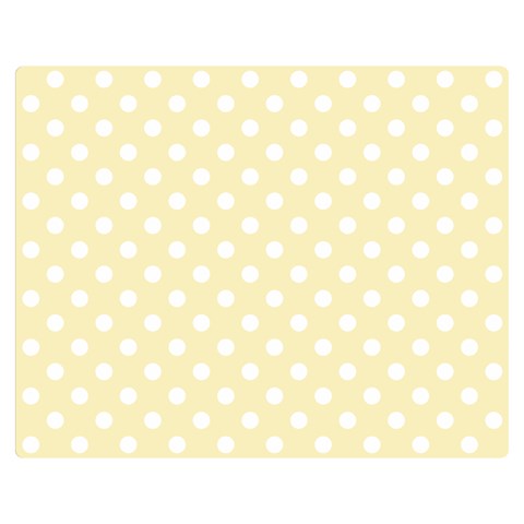Polka Dots 60 x50  Blanket Front