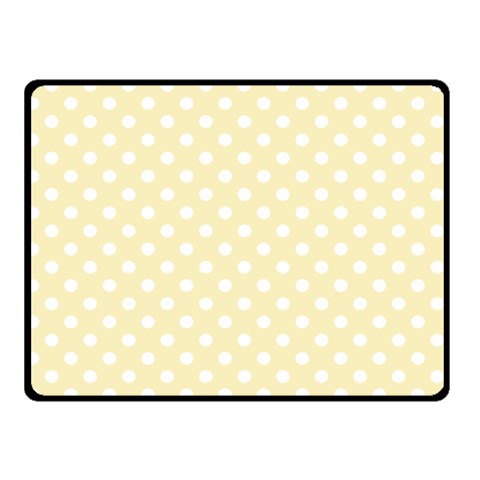 Polka Dots 45 x34  Blanket Back