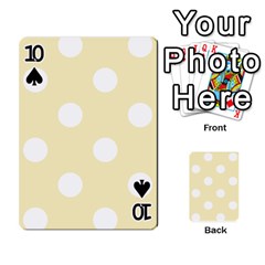 Polka Dots Front - Spade10
