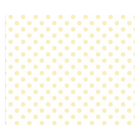 Polka Dots 50 x40  Blanket Front