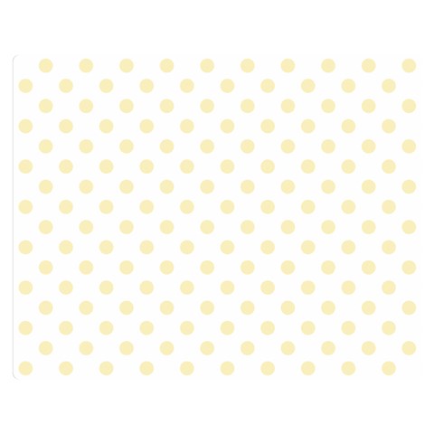 Polka Dots 60 x50  Blanket Back