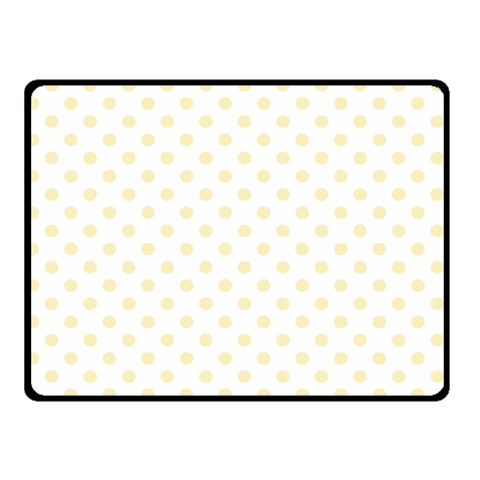 Polka Dots 45 x34  Blanket Front