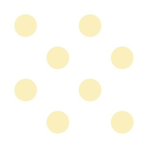 Polka Dots 3.75 x3.75  Memopad