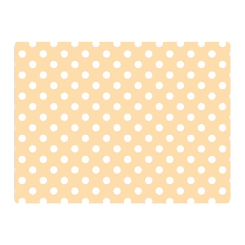 Polka Dots 35 x27  Blanket Front