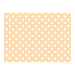 Polka Dots 35 x27  Blanket Back