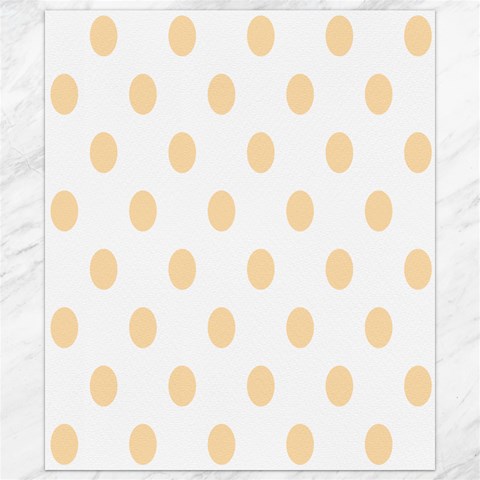 Polka Dots 8.15 x9.66  Canvas - 1