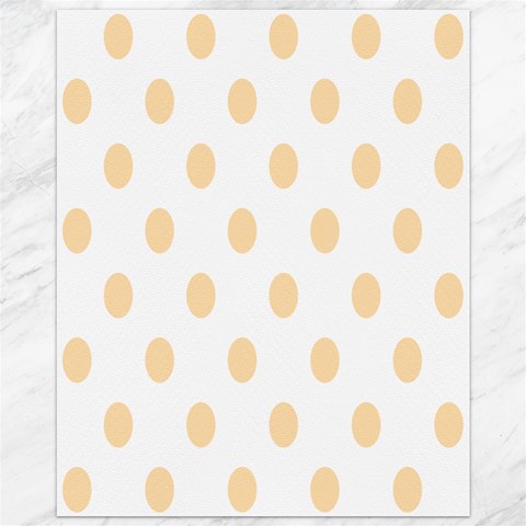 Polka Dots 10.95 x13.48  Canvas - 1