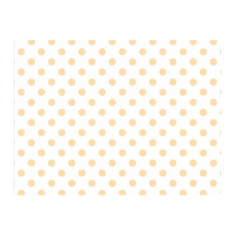 Polka Dots 35 x27  Blanket Back