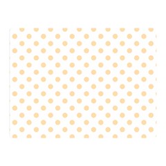 Polka Dots 35 x27  Blanket Back