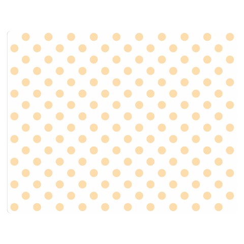 Polka Dots 60 x50  Blanket Front