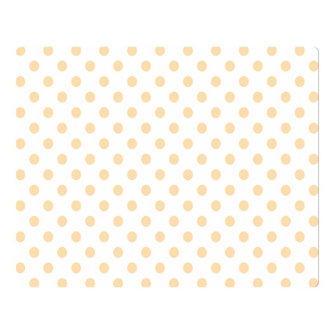 Polka Dots 80 x60  Blanket Front