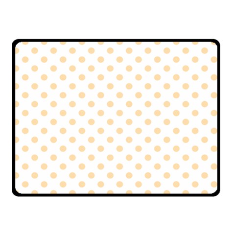 Polka Dots 45 x34  Blanket Back