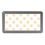 Polka Dots - Navajo White Yellow on White Memory Card Reader (Mini)