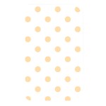 Polka Dots - Navajo White Yellow on White Memory Card Reader (Rectangular)