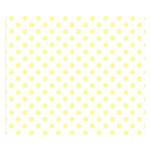 Polka Dots 50 x40  Blanket Front