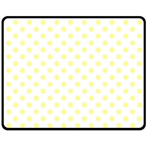 Polka Dots 60 x50  Blanket Front