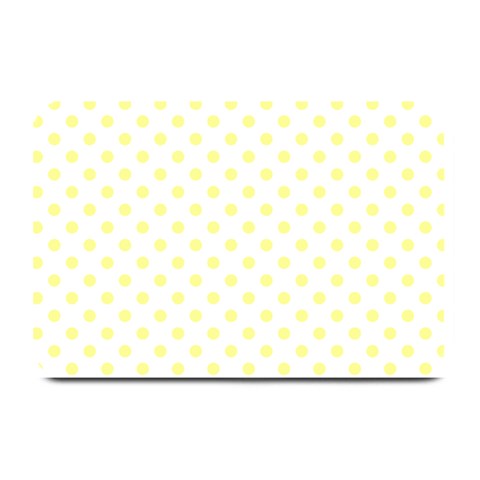 Polka Dots 18 x12  Plate Mat
