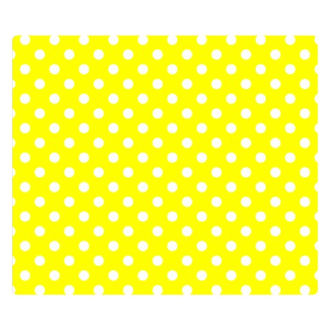 Polka Dots 50 x40  Blanket Front
