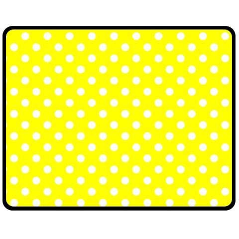 Polka Dots 60 x50  Blanket Front