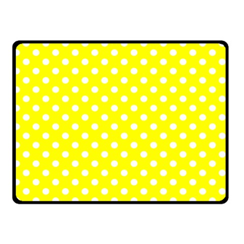 Polka Dots 45 x34  Blanket Front