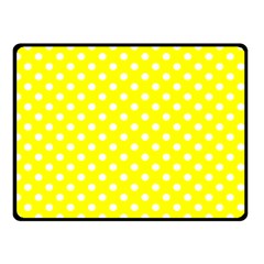 Polka Dots 45 x34  Blanket Back