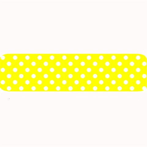 Polka Dots 32 x8.5  Bar Mat