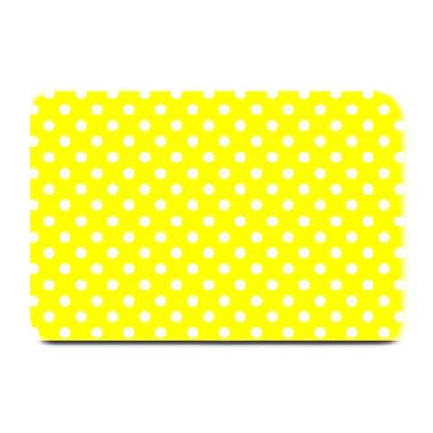 Polka Dots 18 x12  Plate Mat
