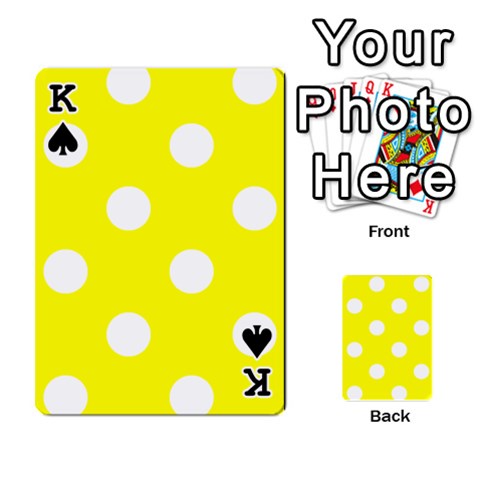 King Polka Dots Front - SpadeK
