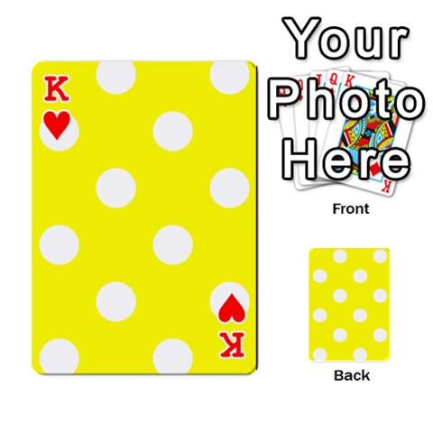 King Polka Dots Front - HeartK