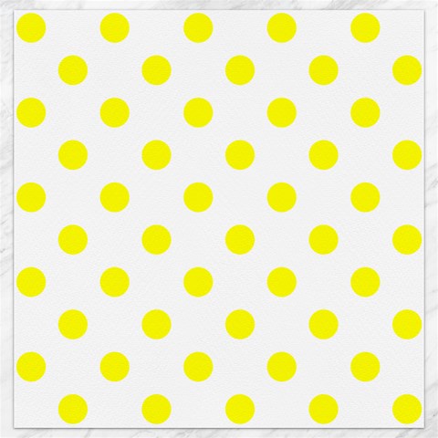 Polka Dots 11.4 x11.56  Canvas - 1