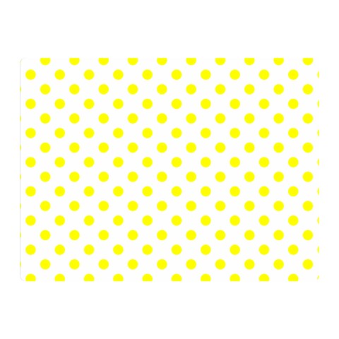 Polka Dots 35 x27  Blanket Front