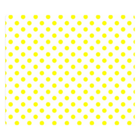 Polka Dots 50 x40  Blanket Back