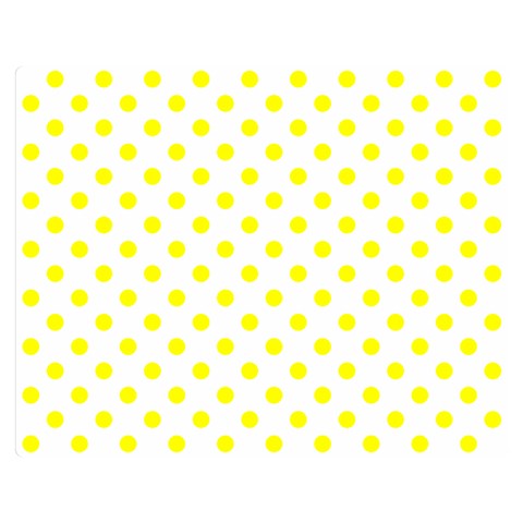 Polka Dots 60 x50  Blanket Front