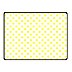 Polka Dots 45 x34  Blanket Back