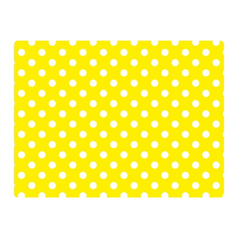 Polka Dots 35 x27  Blanket Front