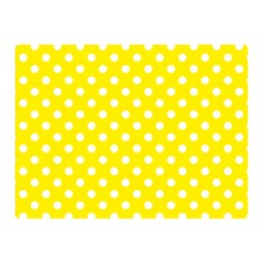 Polka Dots 35 x27  Blanket Back