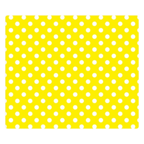 Polka Dots 50 x40  Blanket Front