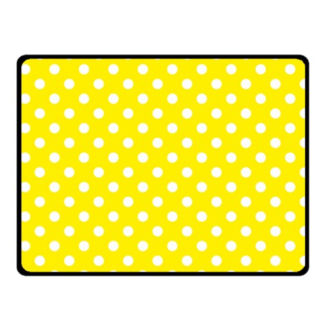 Polka Dots 50 x40  Blanket Front
