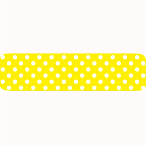 Polka Dots 32 x8.5  Bar Mat